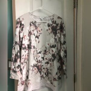 ! J Jill Pima cotton pullover, medium, Lightweight